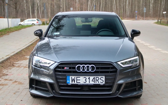 Audi S3 cena 132000 przebieg: 67000, rok produkcji 2017 z Warszawa małe 436